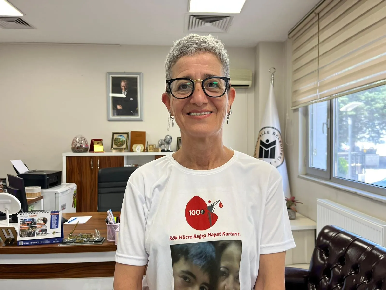Kanser hastalarına moral veren dokunuş