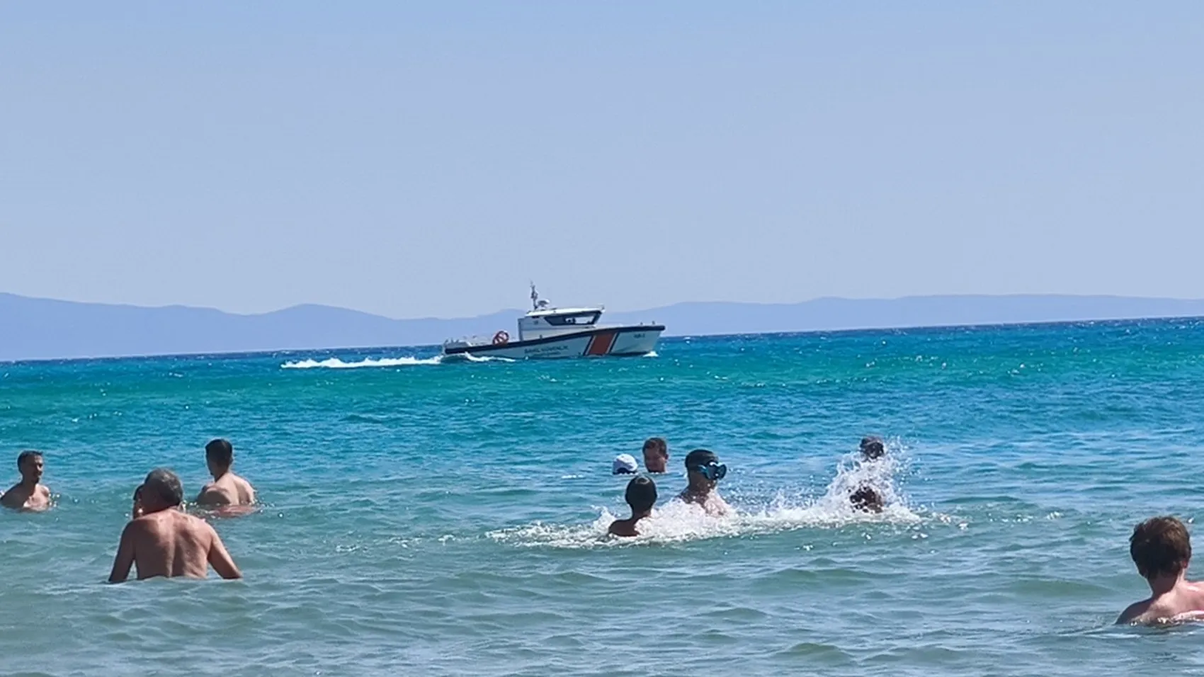 Keşan'da akıntıya kapılan tatilciyi Sahil Güvenlik kurtardı