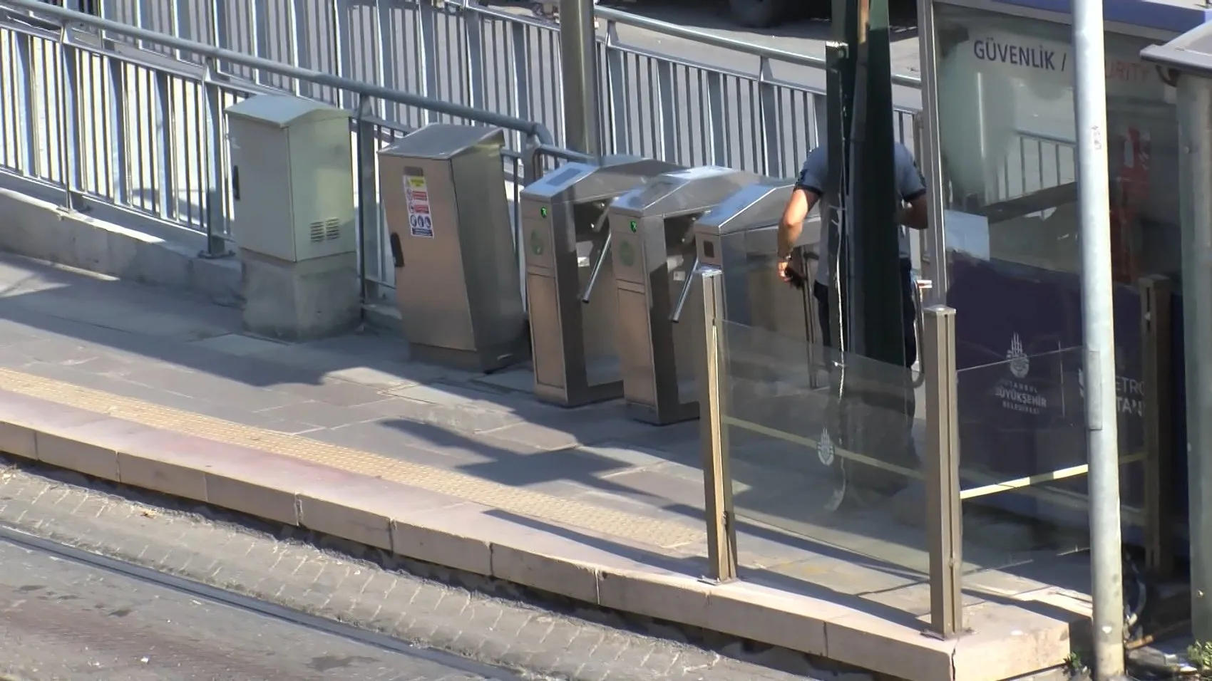 Zeytinburnu hattında tramvay seferleri durdu