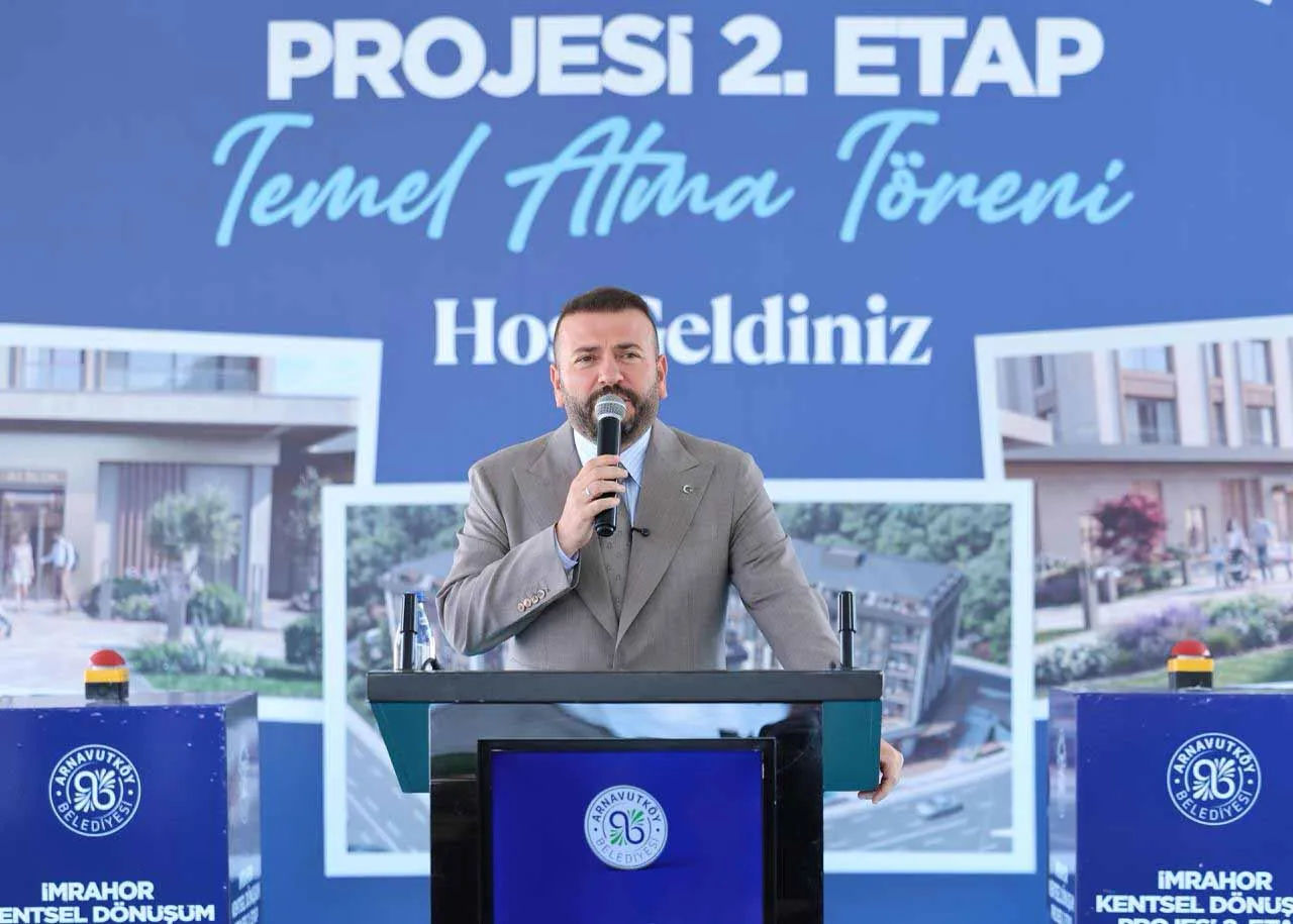 Arnavutköy İmrahor'da yeni kentsel dönüşüm temeli atıldı