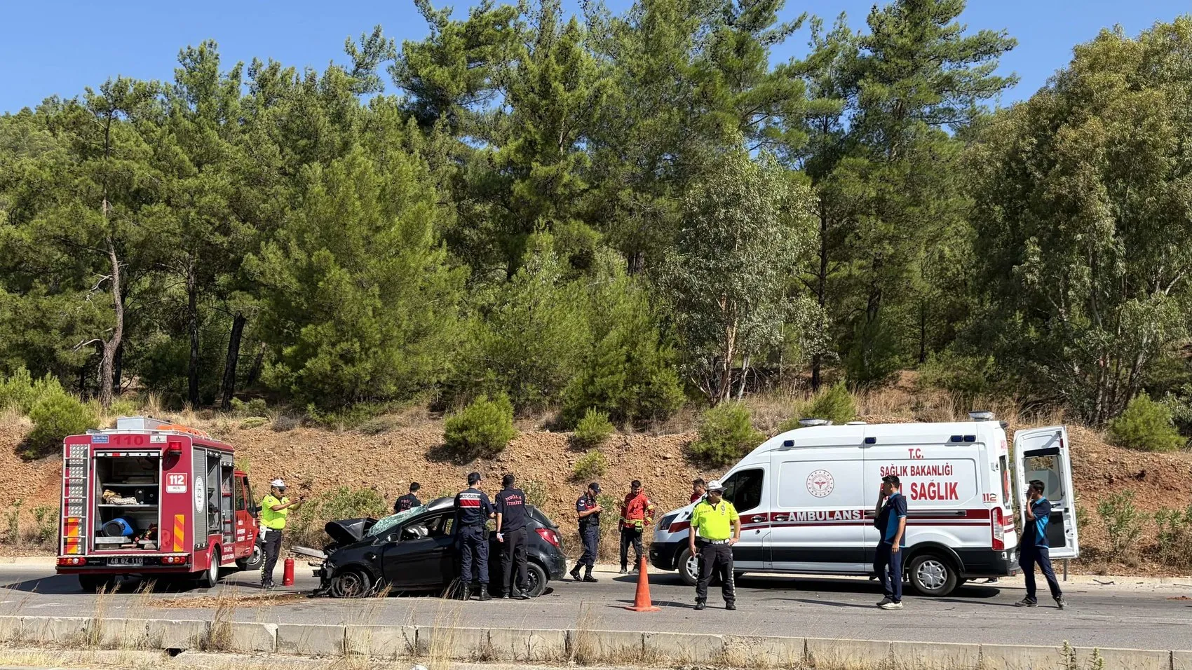 Fethiye yolunda feci kaza 1 can kaybı
