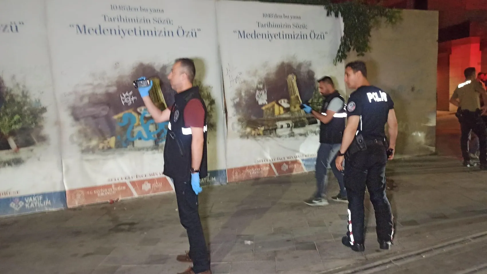 Konya merkezde gece yarısı bıçaklı kavga