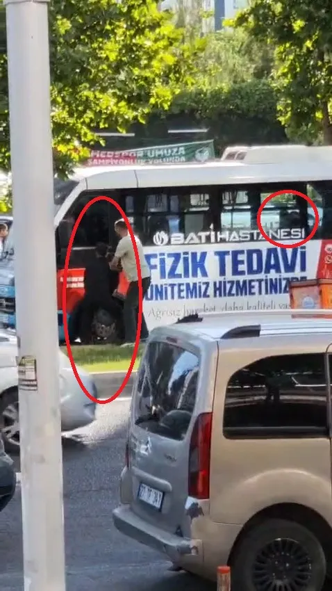 Diyarbakır'da trafikte kasklı saldırı paniği