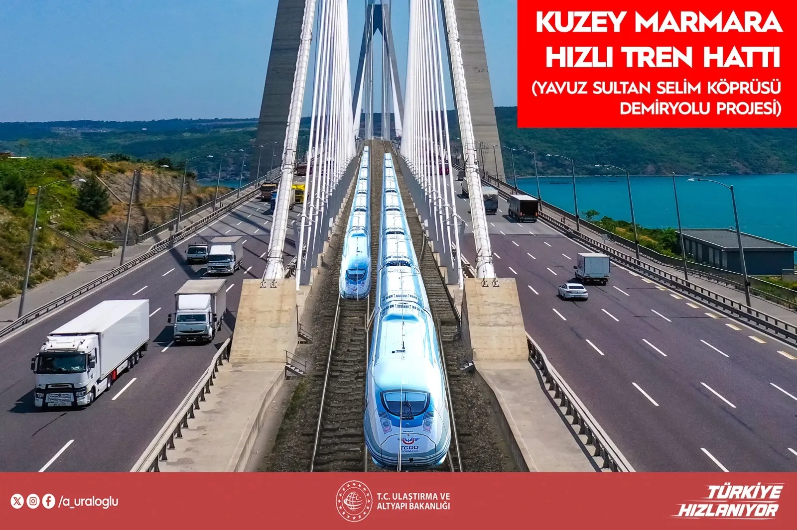İstanbul’un kuzeyine dev demir yolu hattı için tarih belli oldu