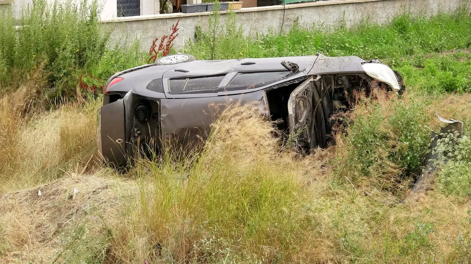 Kayseri'de trafik kazası 4 kişi hastanelik oldu