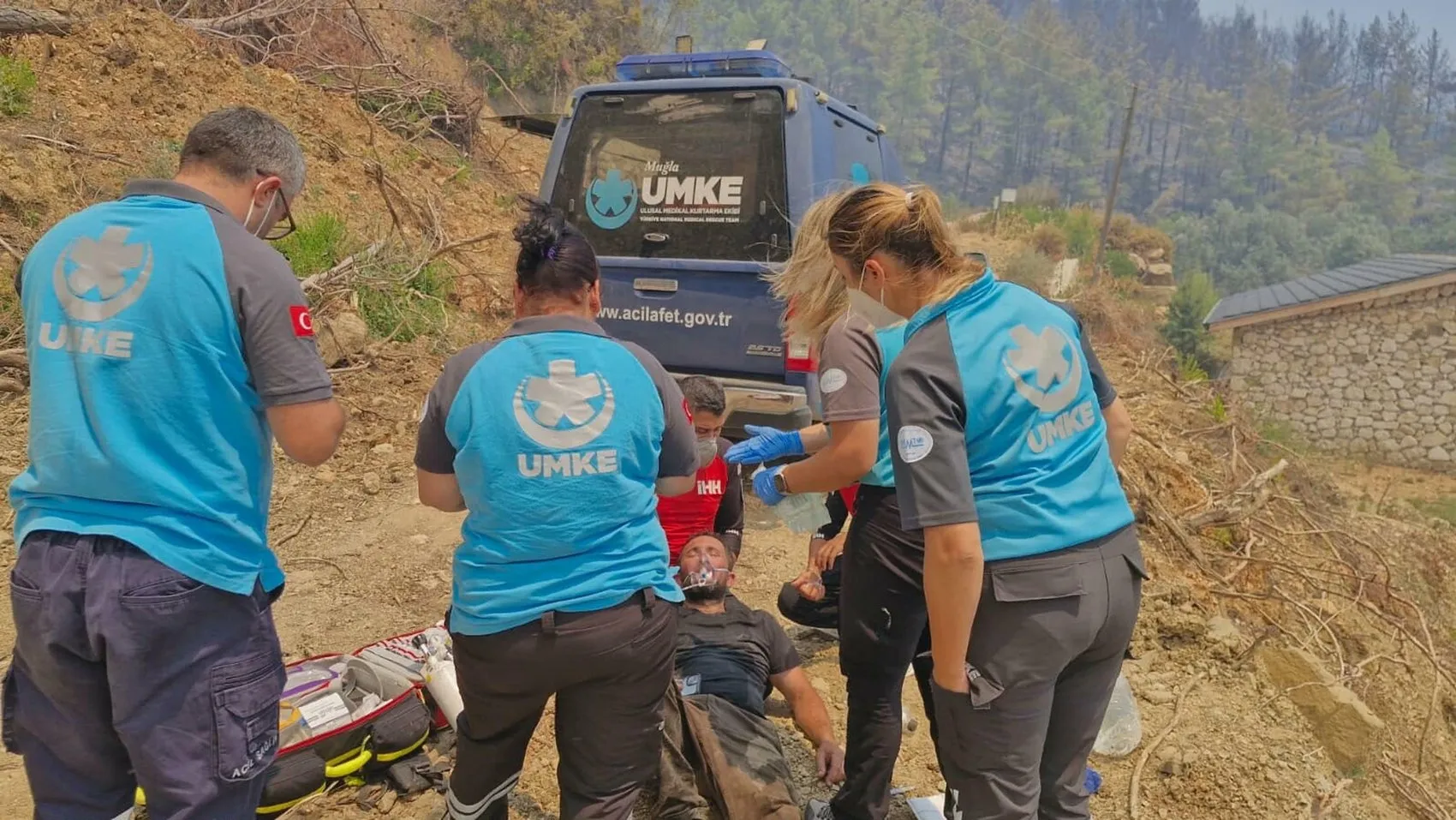 Muğla Seydikemer'de orman yangını paniği