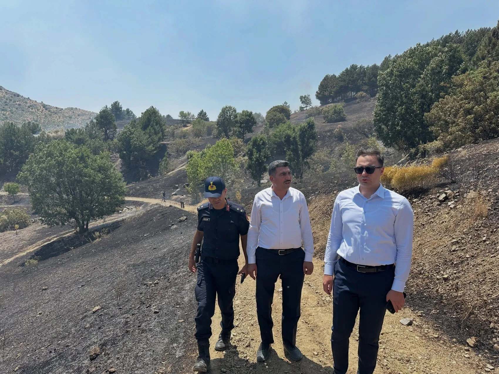 Adıyaman Sincik’te orman yangını paniği