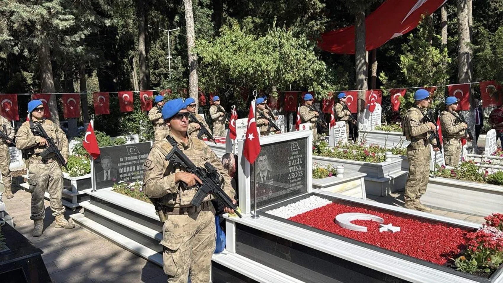 Trakya 15 Temmuz şehitlerini dualarla andı