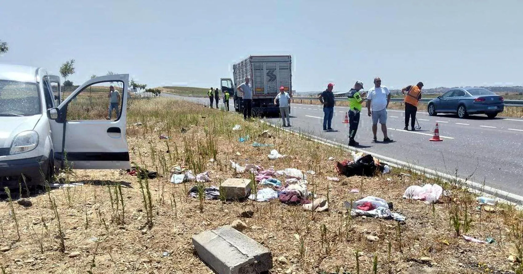 Tekirdağ'da kavşak kazası 2 kişi hayatını kaybetti