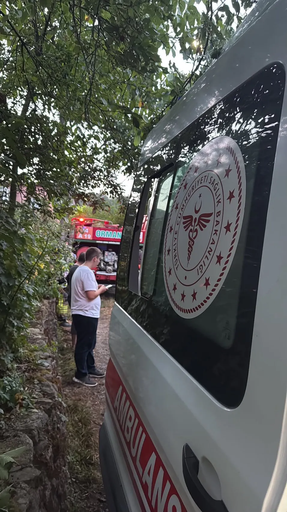 Sarıyer ormanlarında yangın paniği