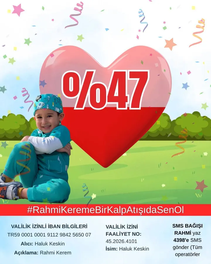 Onkolog doktorun evladı için başlattığı yardım kampanyası büyüyor