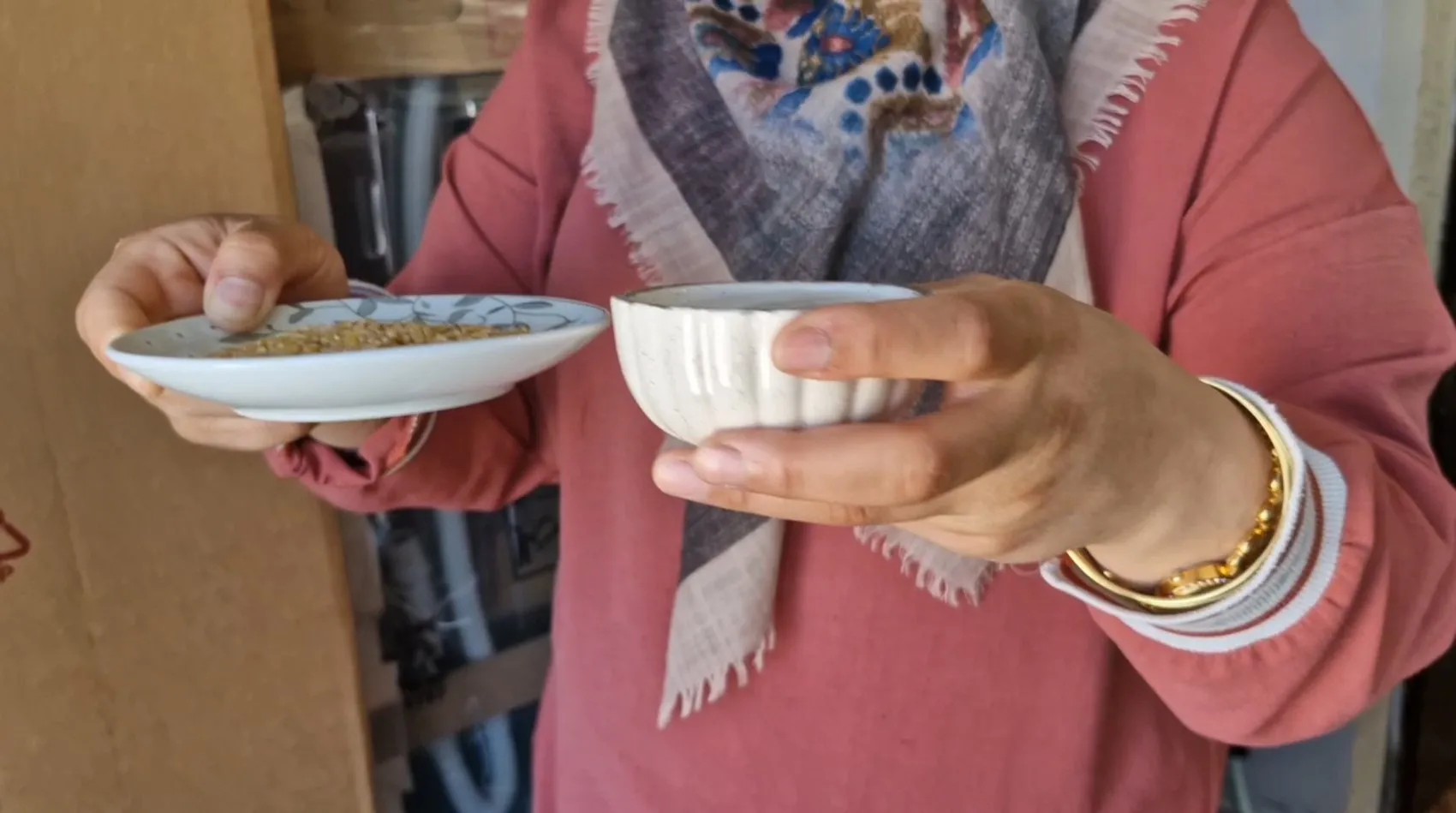 Siirtli kadının evindeki beklenmedik misafir oda kurdu