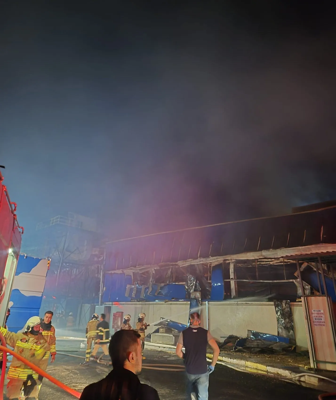 Eskişehir’deki TUSAŞ Motor Sanayii tesislerinde yangın paniği