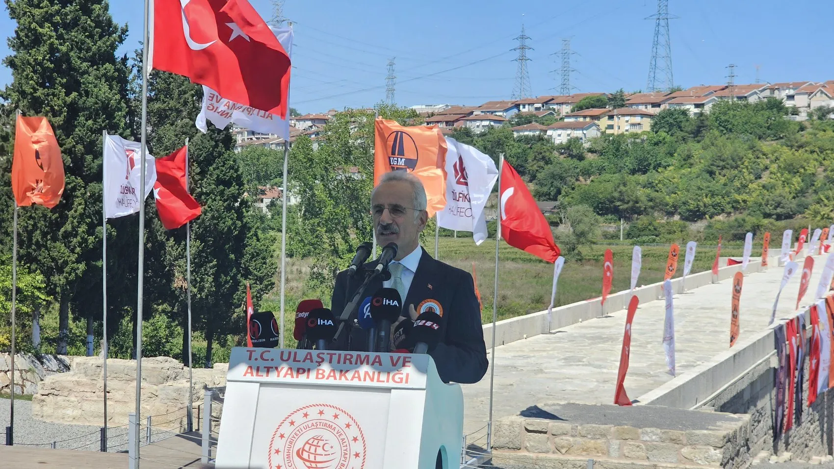 1500 yıllık köprü restore edildi, Ankara yoluna yeni hat geliyor