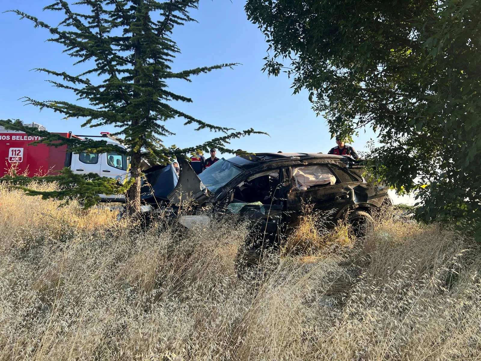 Kayseri yolunda acı kaza Almanya'dan gelen gurbetçi aileden 3 kişi öldü