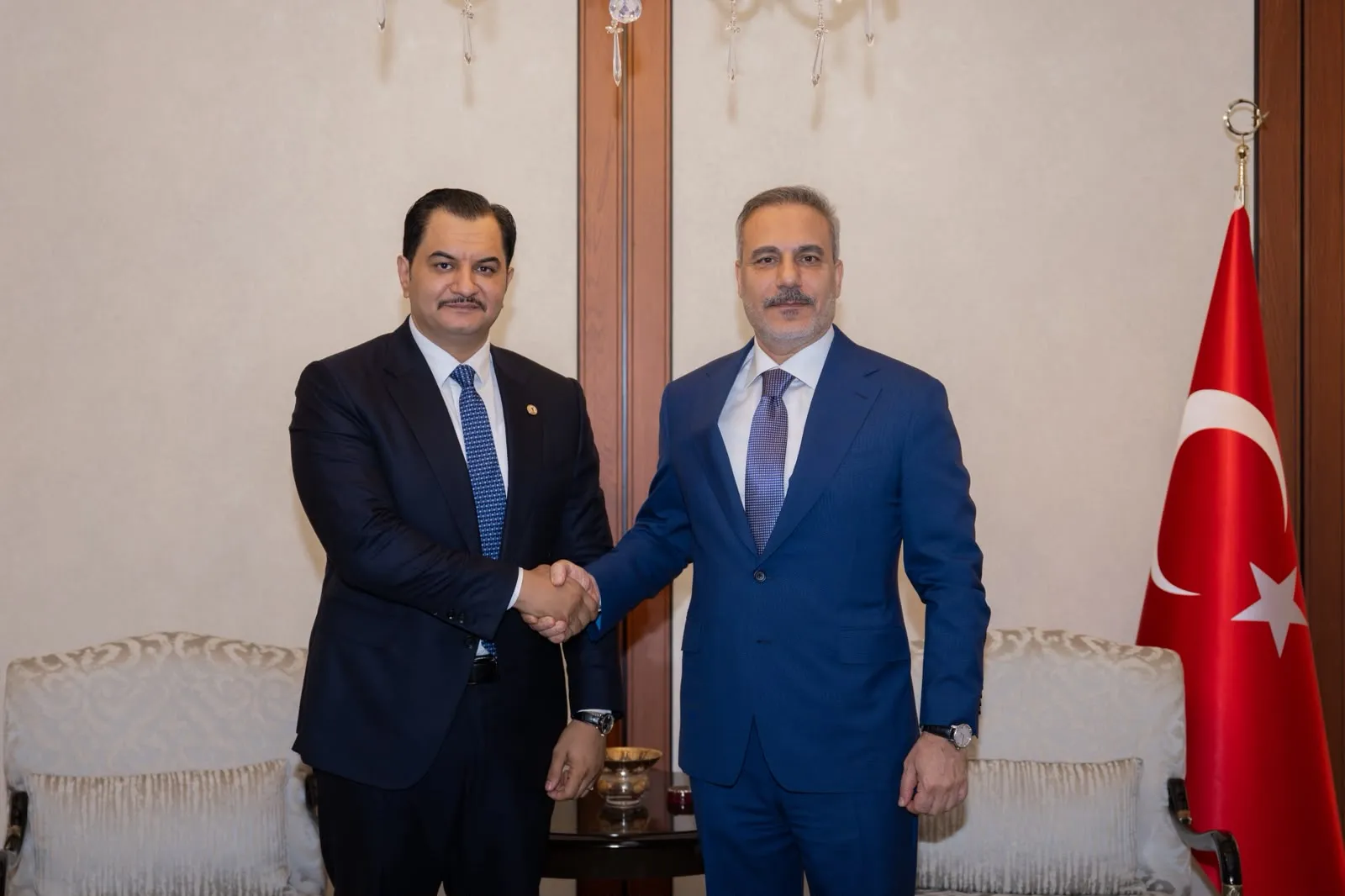 Hakan Fidan Ankara’da Saddam Hafter ile görüştü