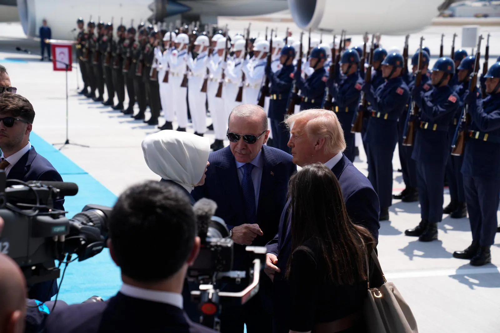 Donald Trump kritik NATO zirvesi için Ankara'ya indi