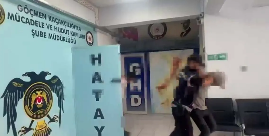 Hatay polisinden kaçak göçmen operasyonu
