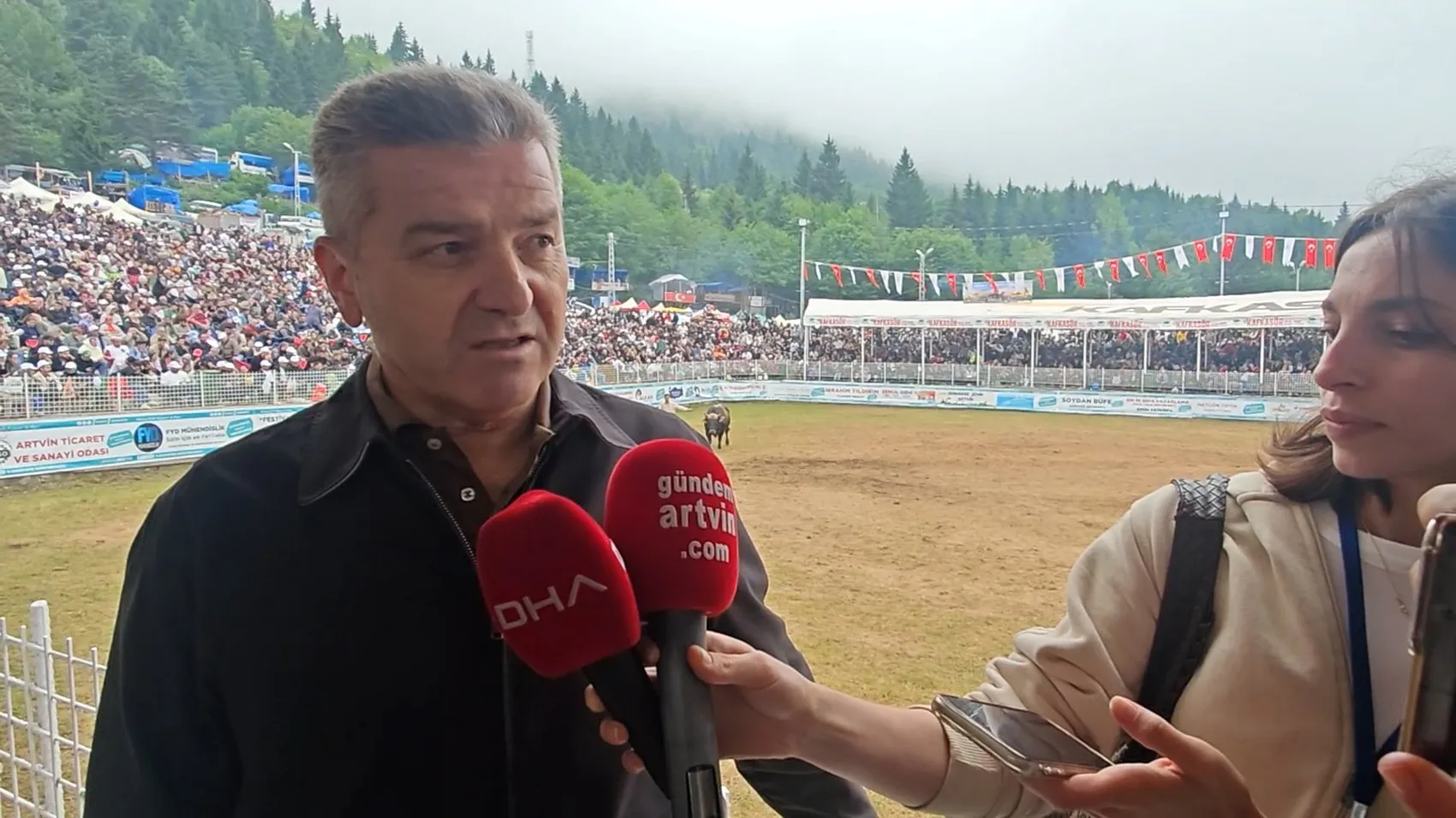 Artvin’de boğa güreşlerinde büyük ödül sahiplerini buldu