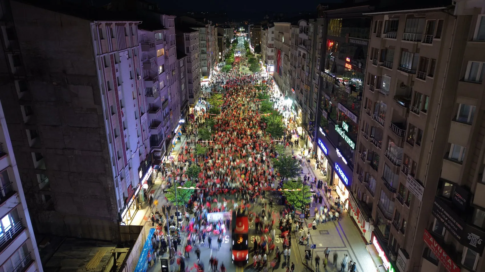 Sivas 15 Temmuz için tek yürek oldu