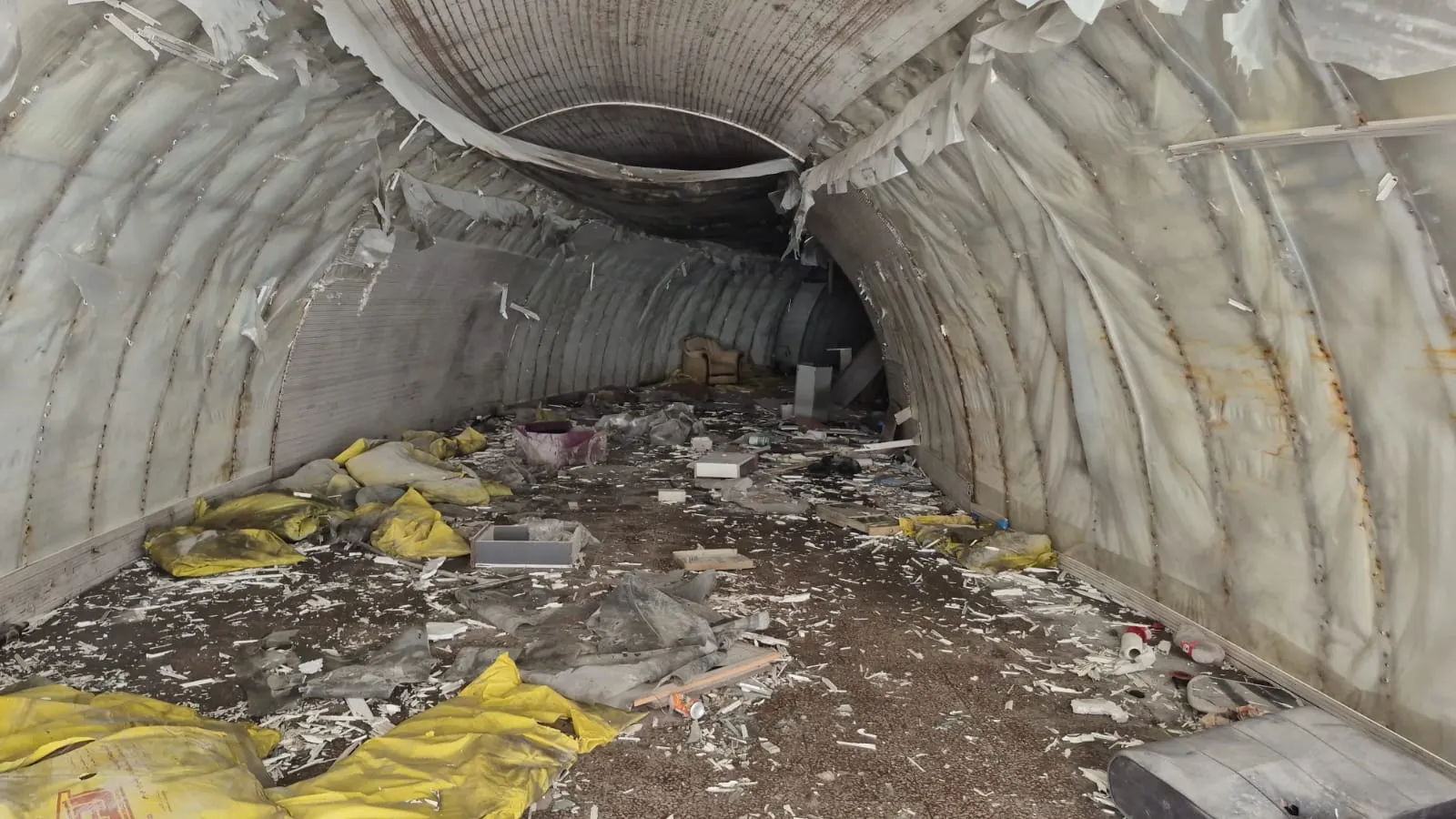 Zonguldak merkezinde 83 yıllık savaş sığınağı bulundu