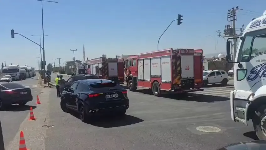 Kızıltepe’de tanker kazası Bir sürücü hayatını kaybetti