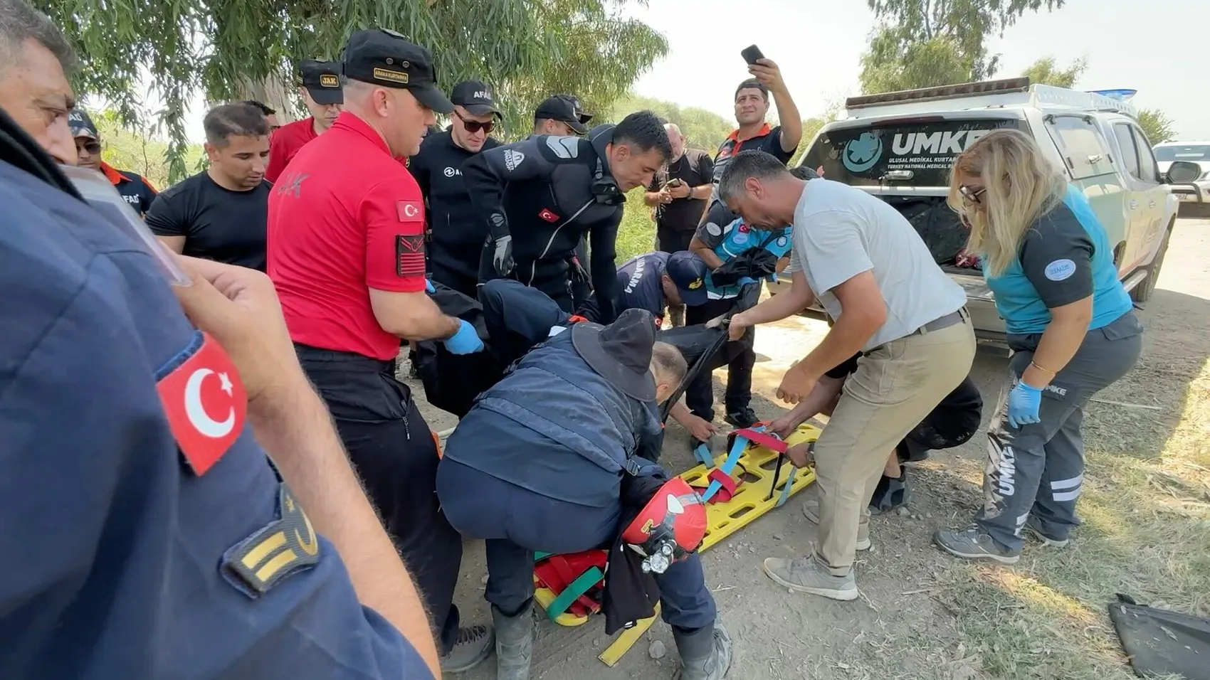 Aydın Menderes Nehri'nde acı haber Eda'nın cansız bedenine ulaşıldı