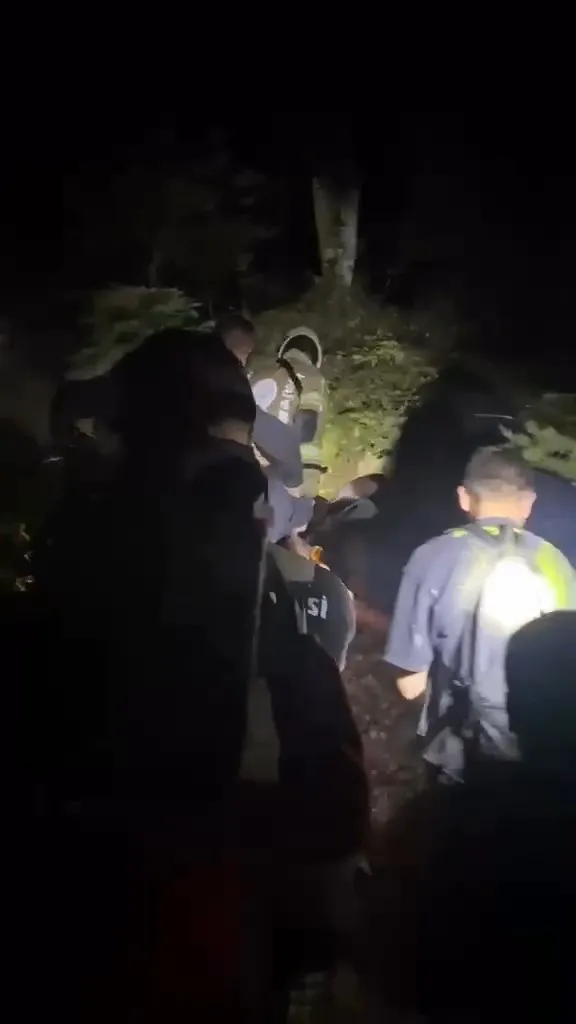 Bursa'da gece yürüyüşü kabusa döndü