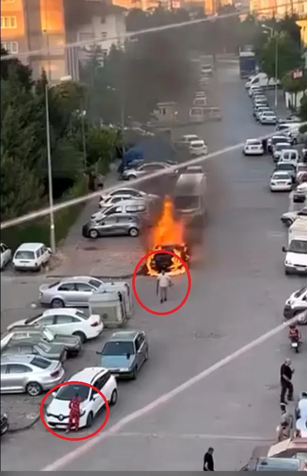 Ankara'da dehşet Eski arkadaşının dükkanını ve aracını ateşe verdi