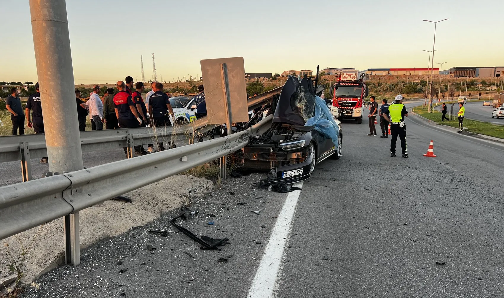 Kayseri'de düğün konvoyu faciası Bir anne hayatını kaybetti