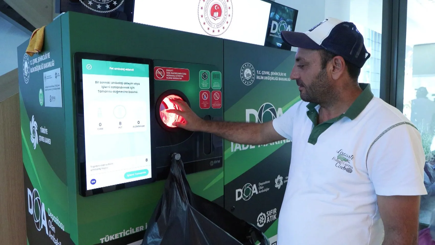Depozito sistemi sokak toplayıcılarının kazancını artırdı