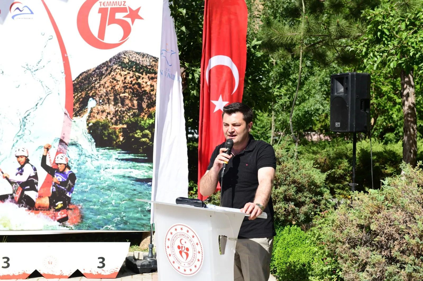 Çatak sularında rafting heyecanı sona erdi