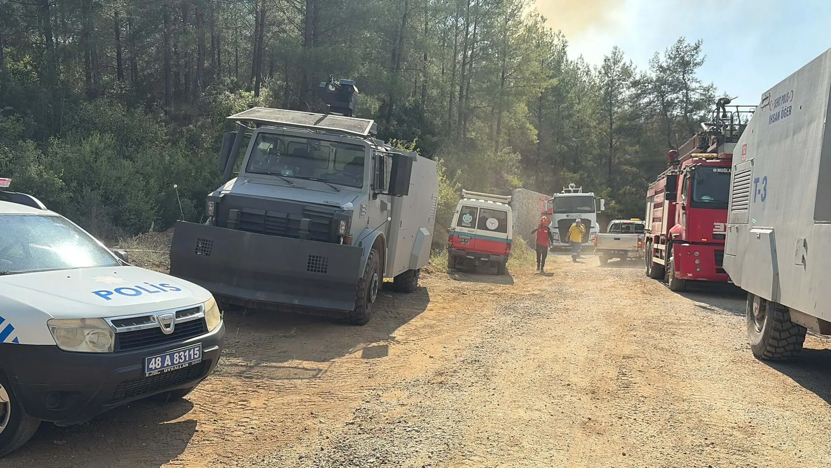 Fethiye ormanlarında yangın riski devam ediyor