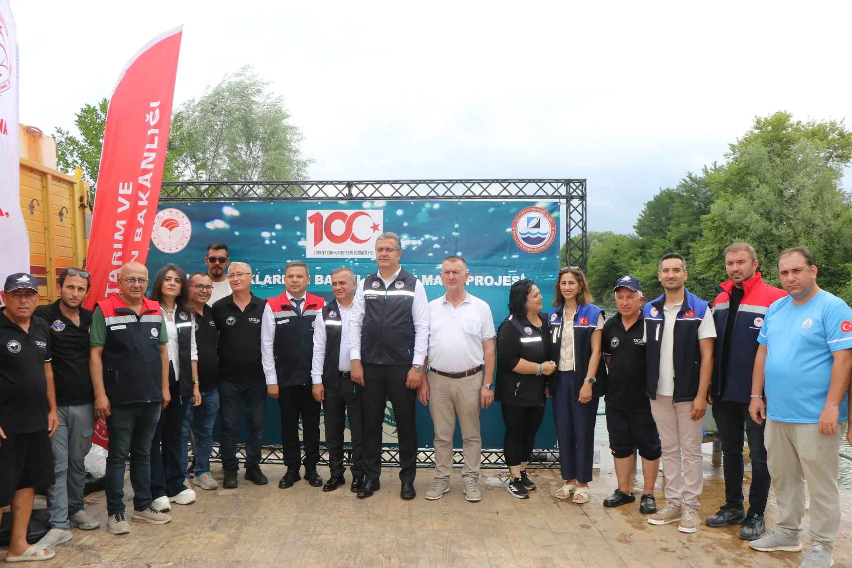 Yeşilırmak artık 30 bin yeni mersin balığına ev sahipliği yapıyor