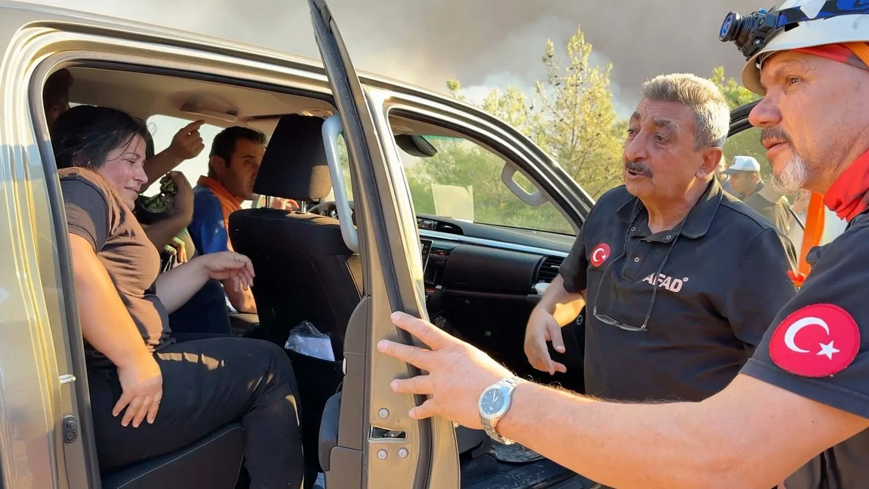 Aydın Çine’de orman yangını evleri yuttu