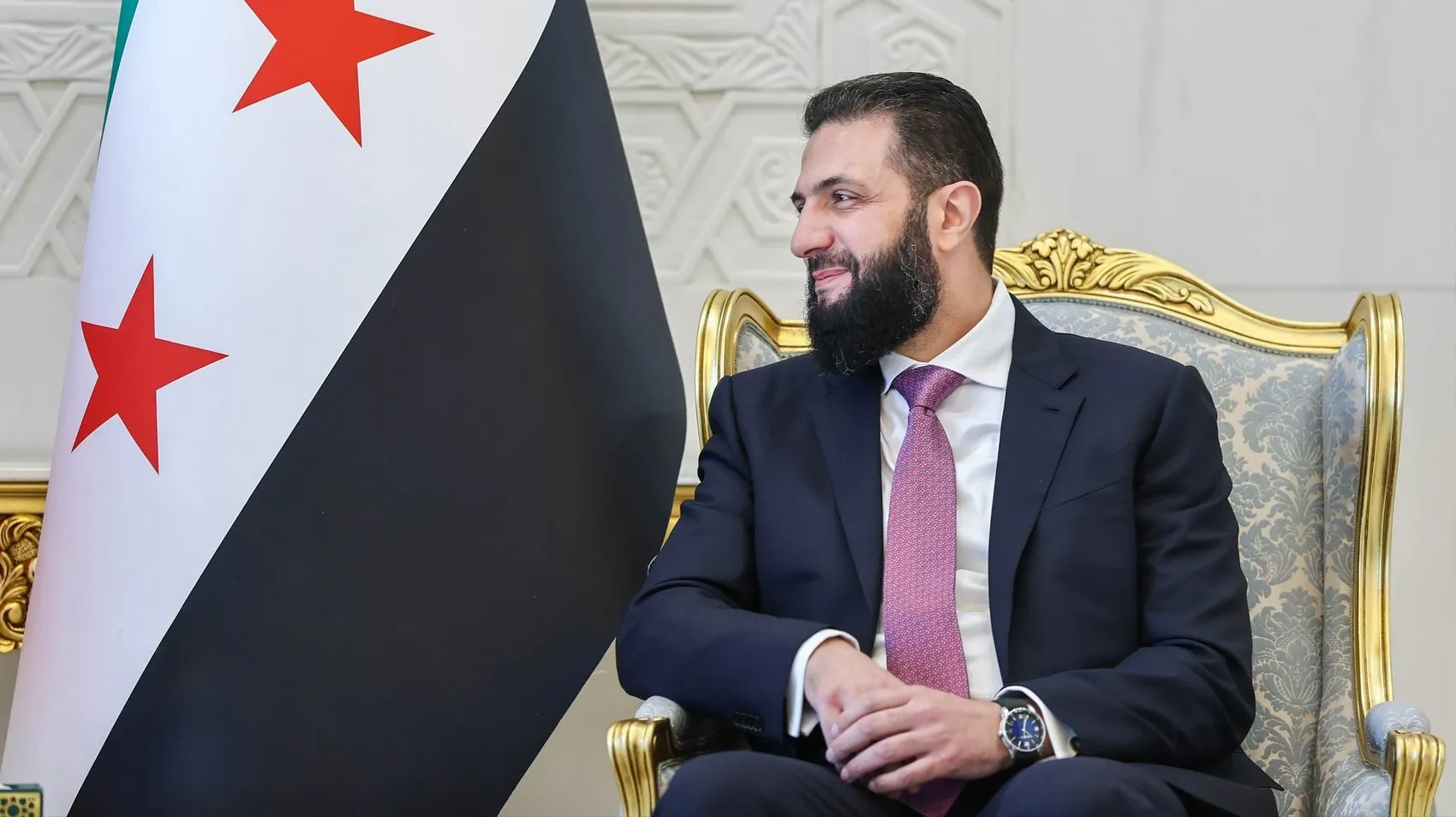 Macron ve Şara Şamda bir araya geldi