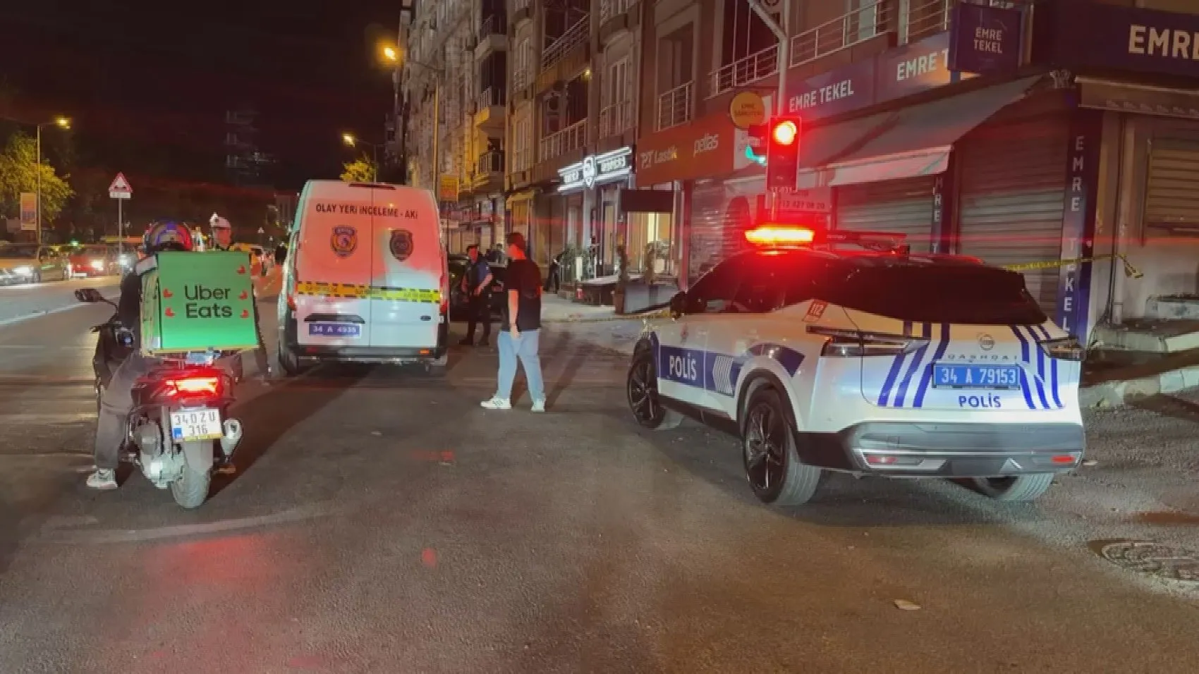 Eyüpsultan’da oto galeriye motosikletli saldırı