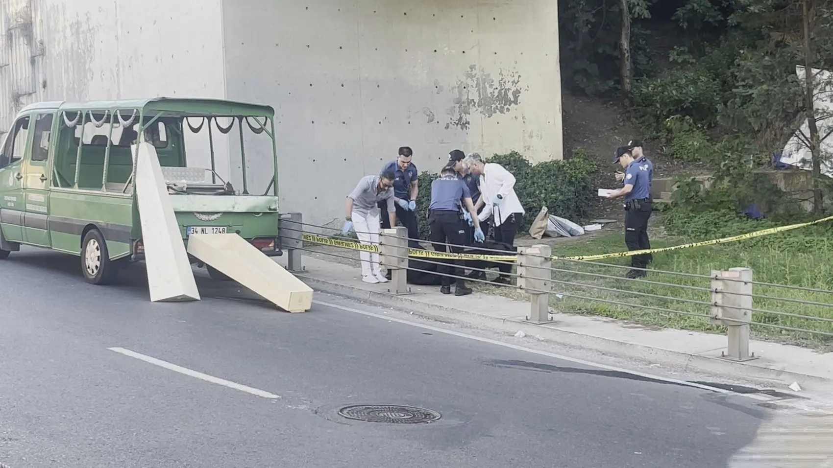Şişli'de Kağıthane Tüneli çıkışında cansız beden bulundu