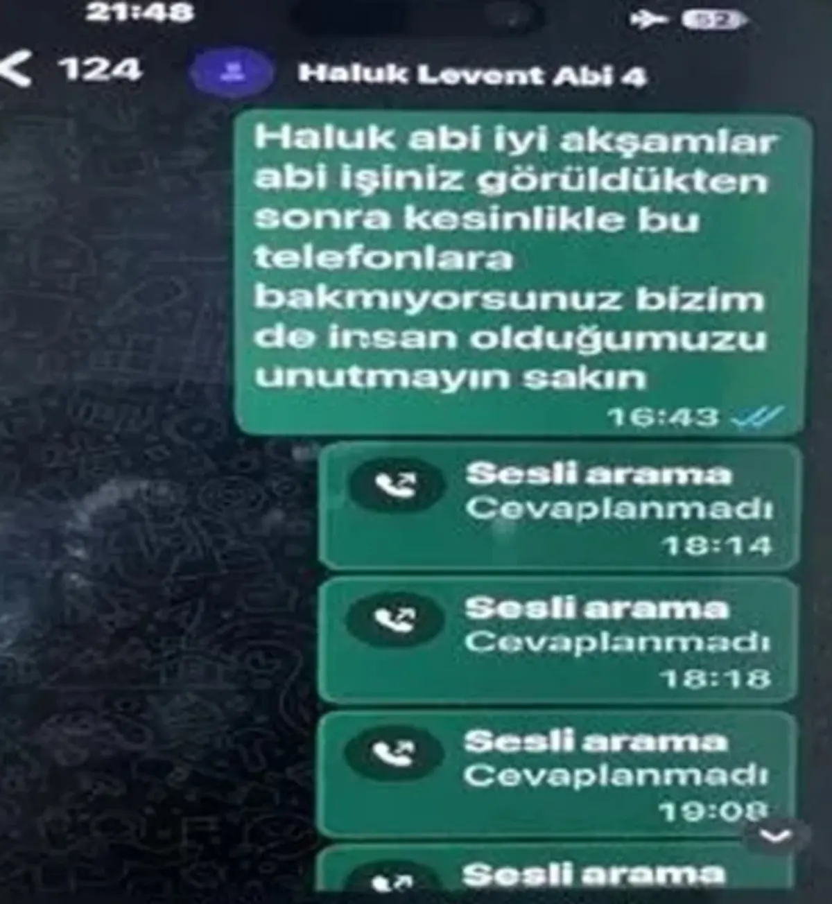 Yazışmalar ortaya çıktı! Avukat ve galerici de var... "Psikolojimi bozdun Haluk abi" 7