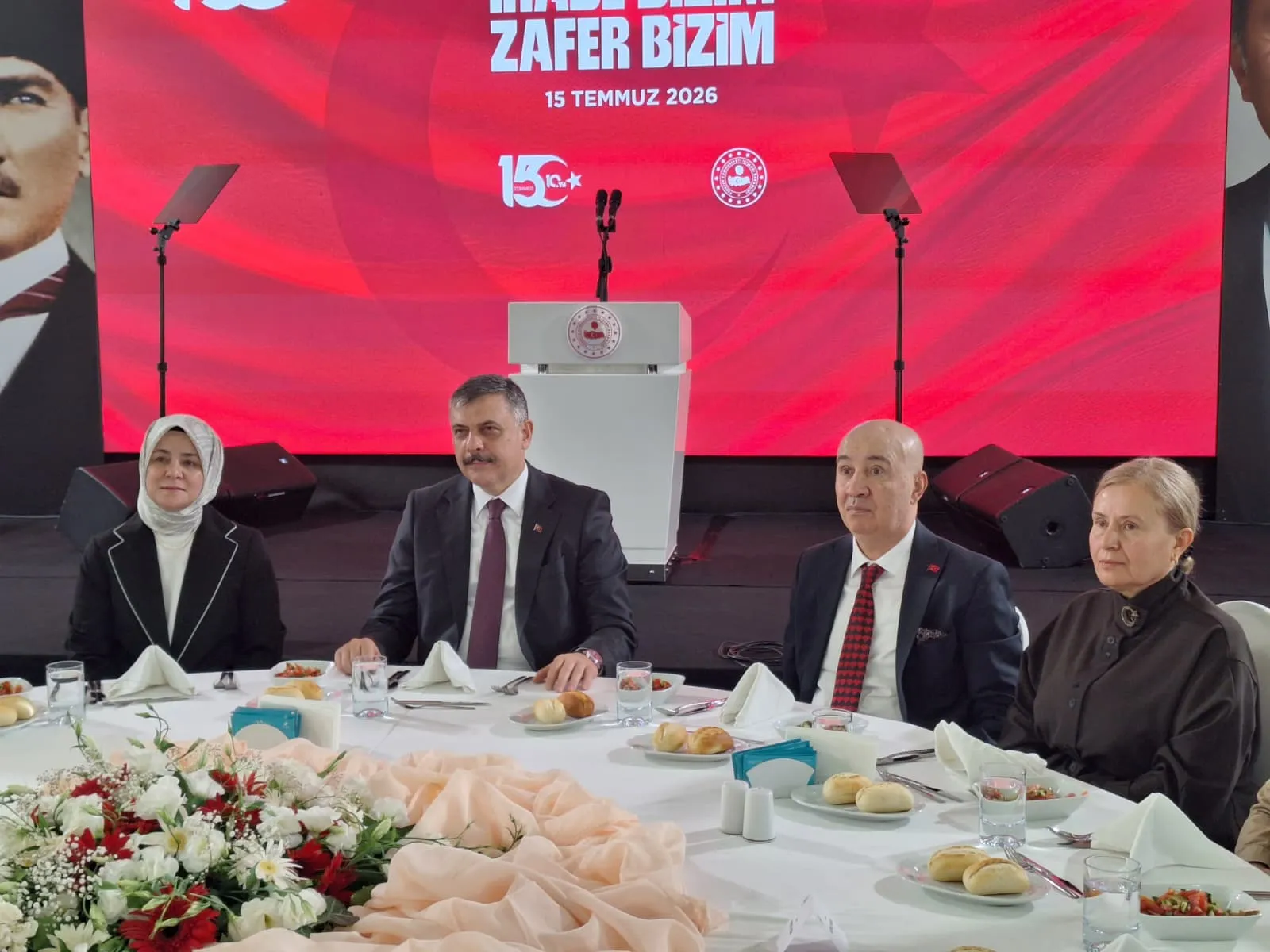 15 Temmuz şehitleri ve gazileri için özel anma