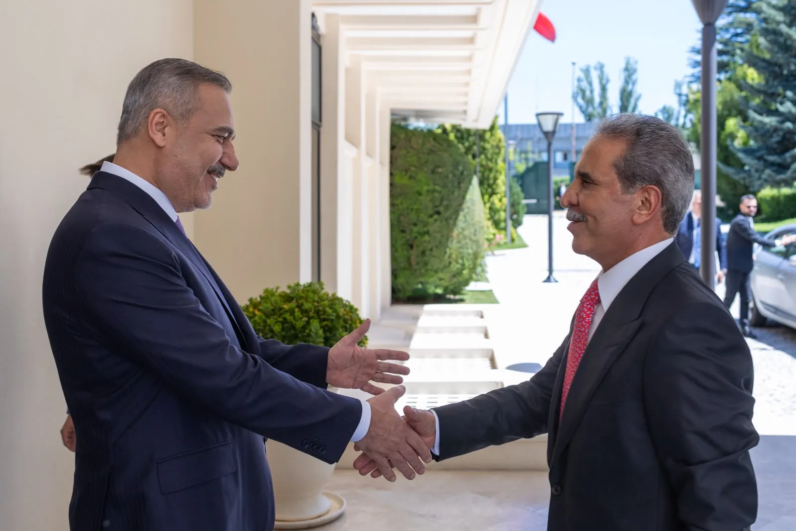 Hakan Fidan Ankara’da Iraklı yargı liderini ağırladı