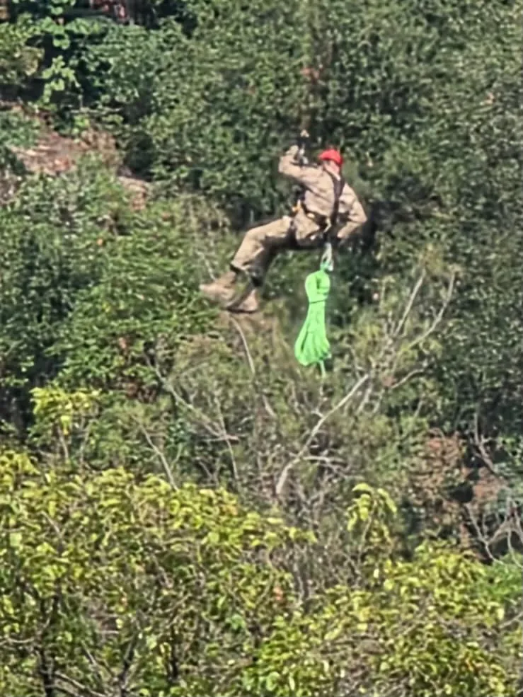 Osmaniye'de kanyon kazası Helikopterle hayat kurtarıldı
