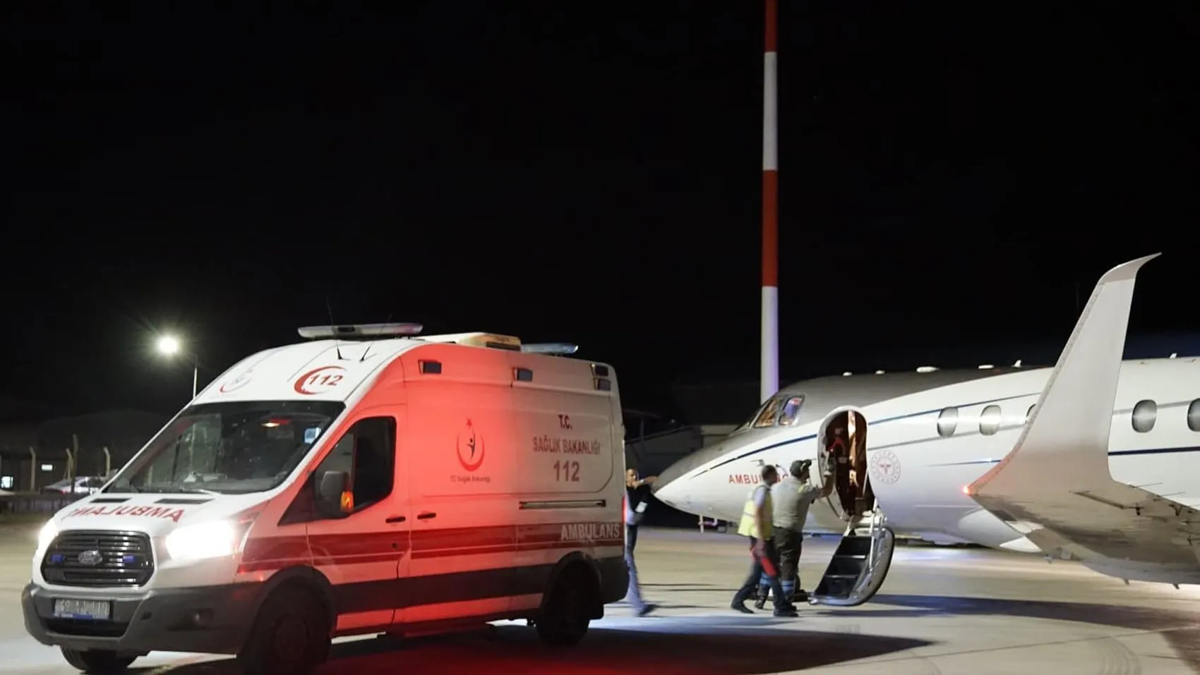 Muşlu Tülin bebek için gökyüzünde acil sağlık koridoru açıldı