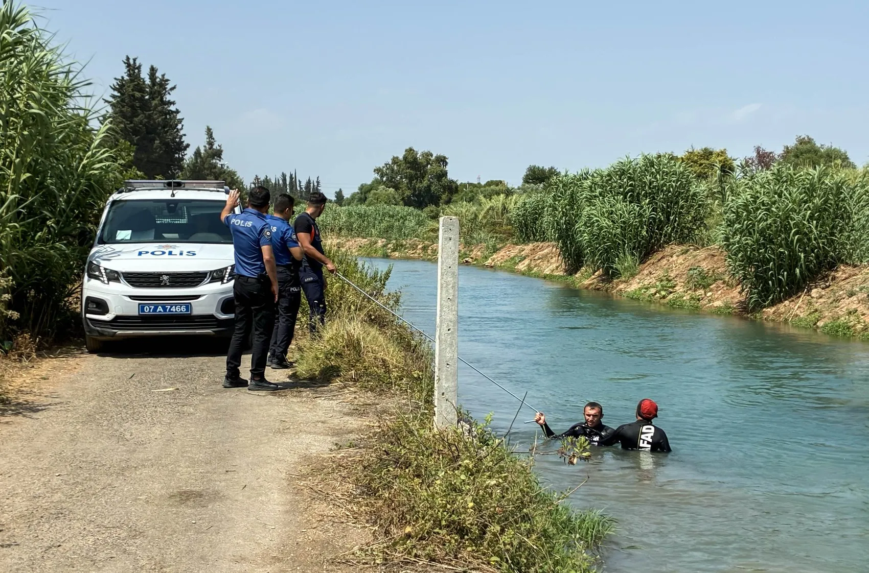 Antalya’da sulama kanalına giren 12 yaşındaki çocuk boğuldu