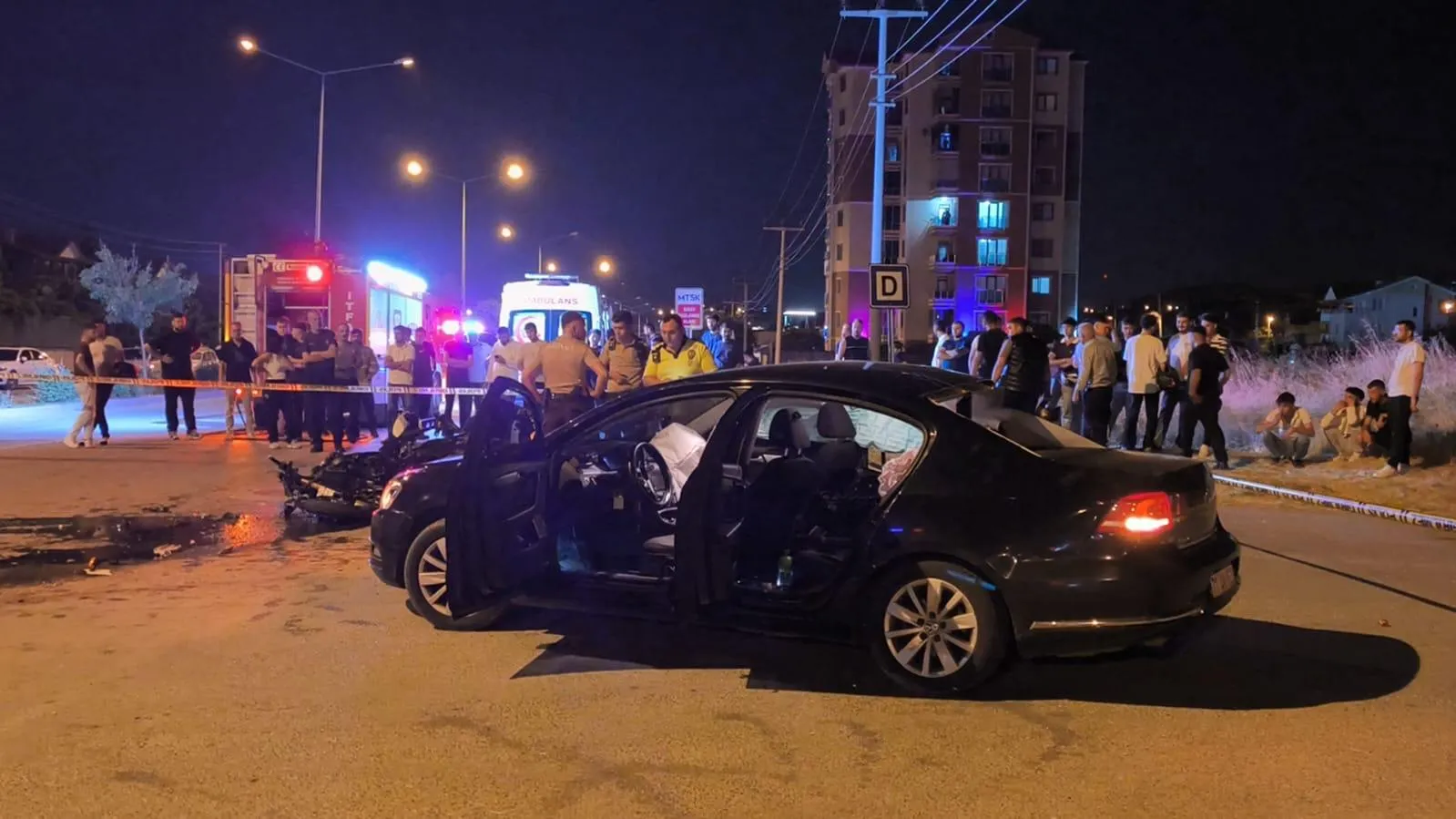 Kırıkkale'de motosikletli uzman çavuş trafik kazasında yaşamını yitirdi