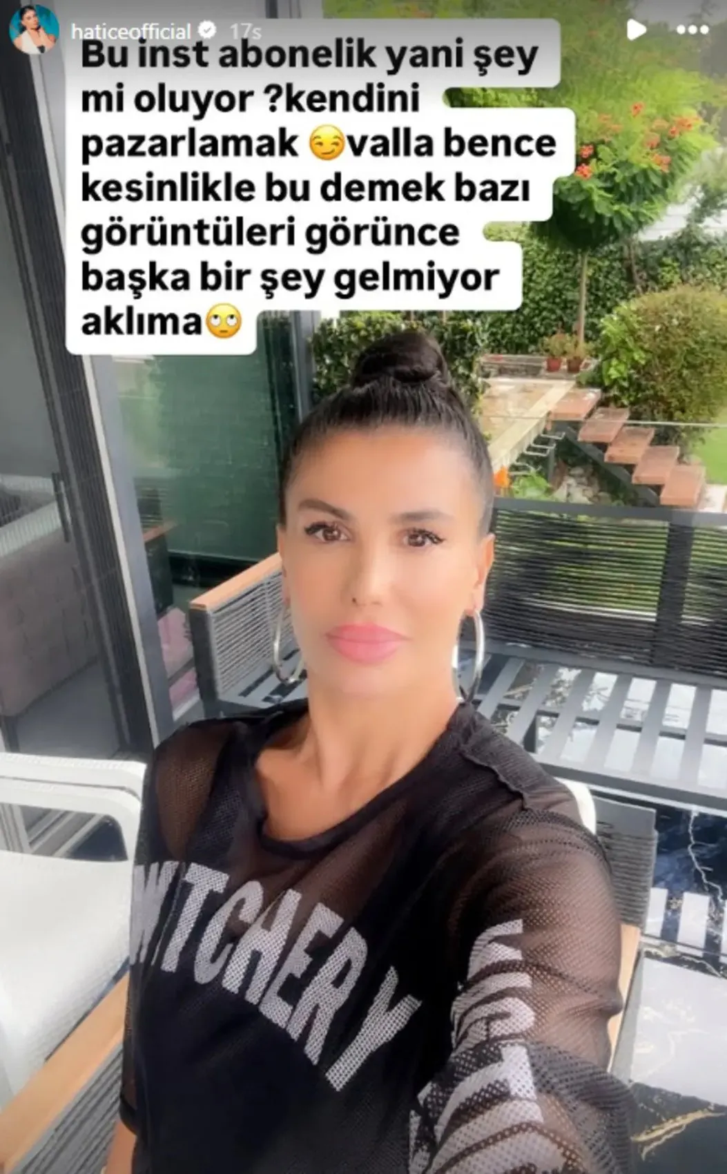 Hatice abonelik sistemi açanları hedef aldı! Kendini pazarlamak... 2