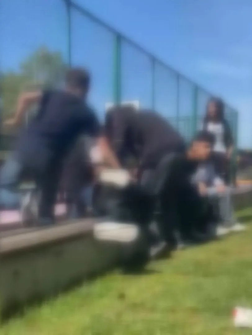 Arnavutköy'de çocukların akran zorbalığı kameraya yansıdı