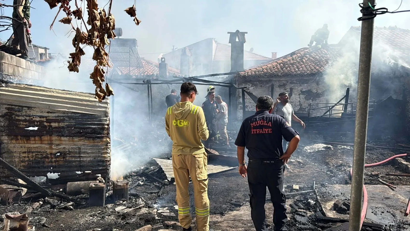 Muğla’da tek katlı evde çıkan yangın can aldı