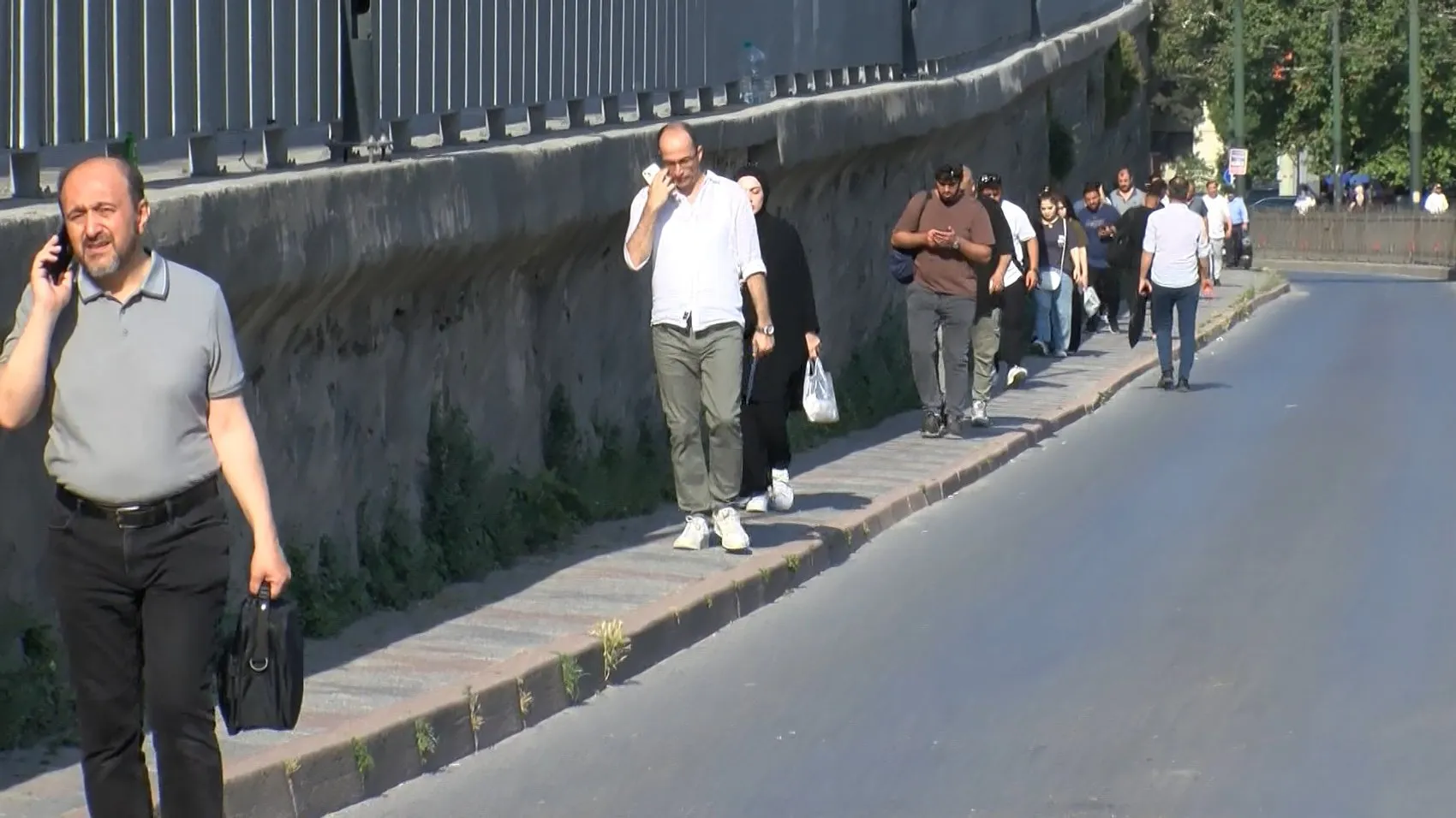 Zeytinburnu hattında tramvay seferleri durdu