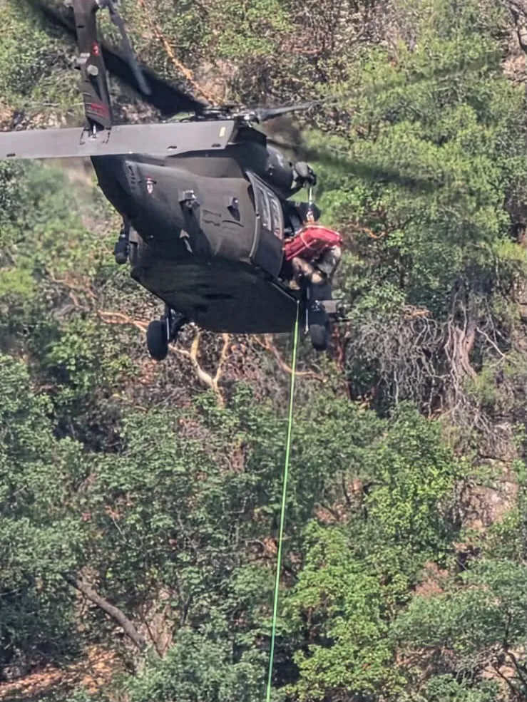 Osmaniye'de kanyon kazası Helikopterle hayat kurtarıldı
